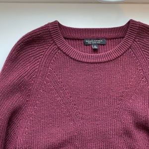 Banana Republic Cropped Merino Sweater